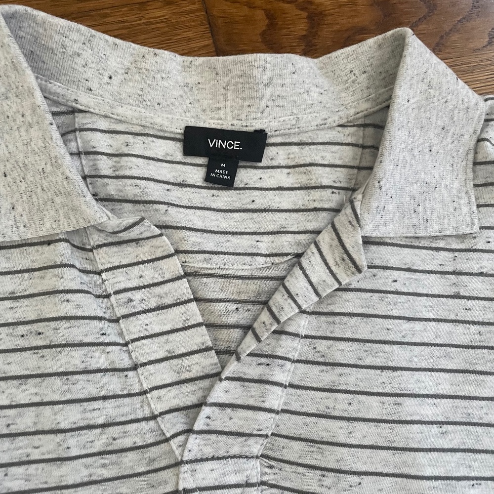 Vince Collared Short Sleeve Shirt